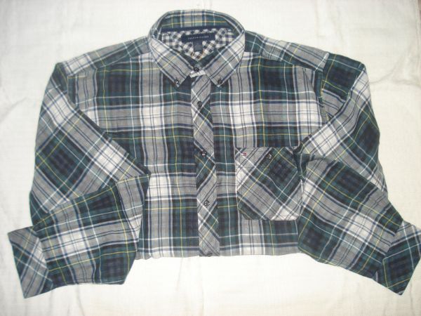 Camisa Masculina Tommy Hilfiger Xadrez Tam M