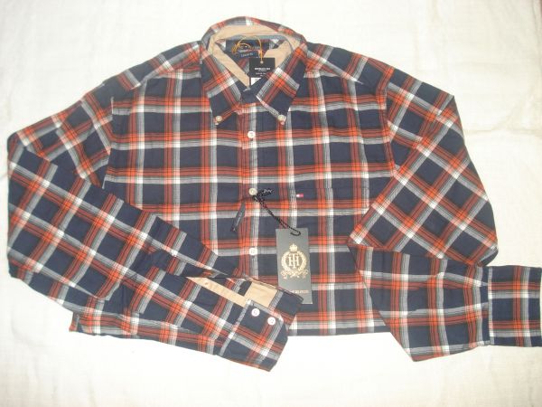 Camisa Masculina Tommy Hilfiger Xadrez Tam M