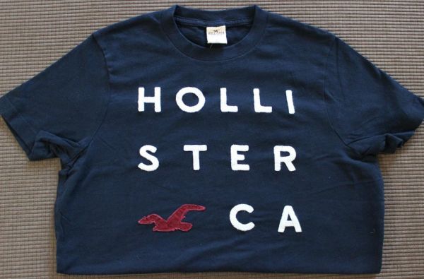 Camiseta Masculina Hollister Co. Tam. M