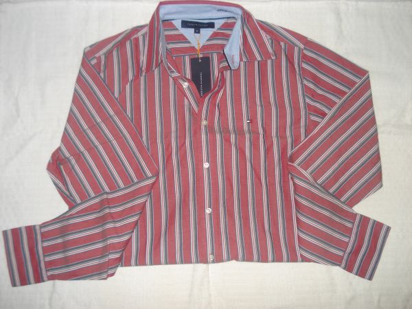 Camisa Masculina Tommy Hilfiger Listrada Tam M