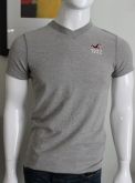Camiseta Gola V Masculina Hollister Co. Tam. G